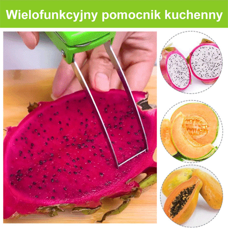 🍉Wielofunkcyjna krajalnica do owoców ze stali nierdzewnej🥝