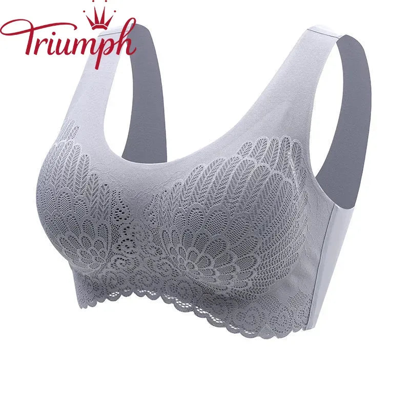 TRIUMPH - 3 SZT. 💥 KAMIZELKA SPORTOWA STYL LATEX BIAŁA LNIANA [M-4XL]